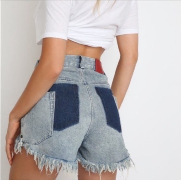 One Teaspoon High Waisted Bonita Shorts 